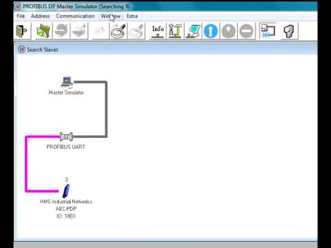 Работа с Profibus DP Master Simulator