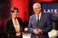 Program loss: Lateline's Emma Alberici and Tony Jones.