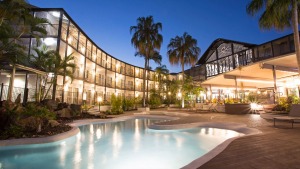 Properties like Mantra's Club Croc at Airlie Beach will give Accor greater clout in the resort market.