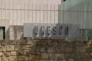 The United Nations Educational, Scientific and Cultural Organization (UNESCO) building, Paris, France