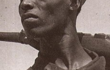 Black CNT militant from the Spanish Civil War.