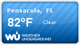 Click for Pensacola, Florida Forecast