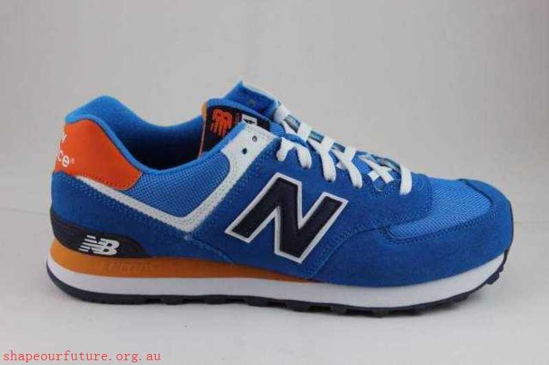 Men's Classic 574 ML574CPS Blue/Orange Brand New - Men's New Balance