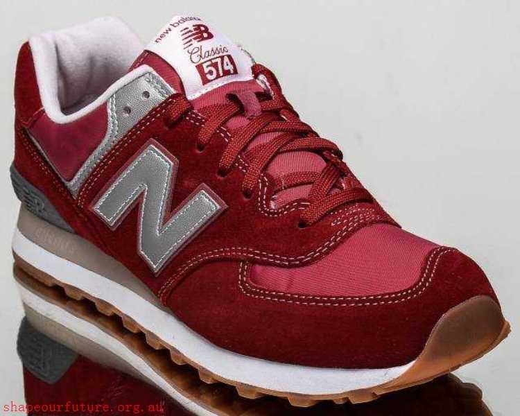 574 NB NB574 men lifestyle casual sneakers NEW red ML574-HRT - Men's New Balance