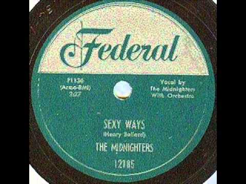 HANK BALLARD & MIDNIGHTERS    Sexy Ways    JUN '54