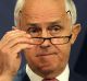 SYDNEY, AUSTRALIA - SEPTEMBER 25:Prime Minister Malcolm Turnbull during a press conference regarding the shortfall in ...