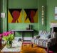 The vibrant Potts Point home of interior decorator Chrissie Jeffrey.