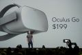 Mark Zuckerberg announces the Oculus Go.