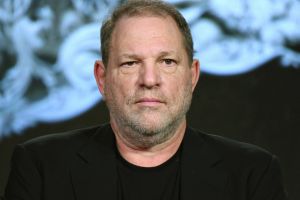 FILE - In this Jan. 6, 2016 file photo, producer Harvey Weinstein participates in the "War and Peace" panel at the A&E ...