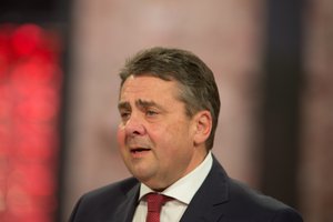 Sigmar Gabriel, SPD, at the SPD Bundestag on 19 March 2017 in Berlin