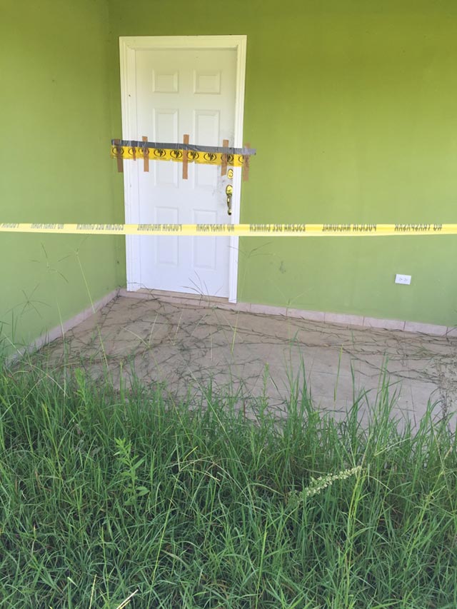 The house of murdered Honduran activist, Berta Caceres, in the town of La Esperanza, July 2016. (Photo: Antony Loewenstein)