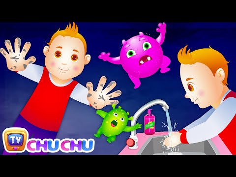 Wash Your Hands Song for Kids | Good Habits Nursery Rhymes For Children | ChuChu TV