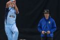 Mitchell Starc took three wickets for NSW in their controversial loss against Victoria.