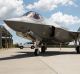 An F-35 Joint Strike Fighter at RAAF Base Amberley, QLD.