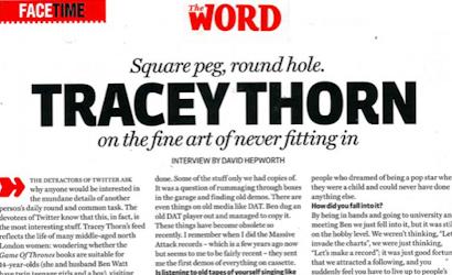 Big interview with Tracey in The Word this month Image