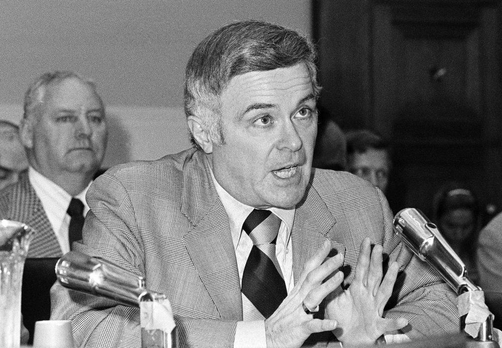 Walter Byers, the first executive director of the NCAA, spent more than 30 years leading and shaping the organization. (Charles Gorry/AP Photo)