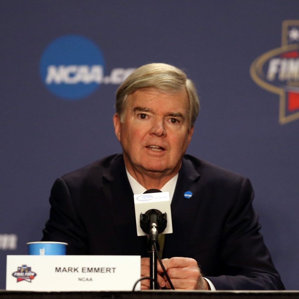 Emmert's new commission will focus on the relationship between &quot;student-athletes," colleges and the NCAA. (Streeter Lecka/Getty Images)