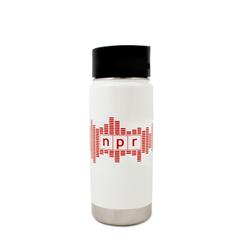 NPR Klean Kanteen: 16 oz with leak-proof Café Cap