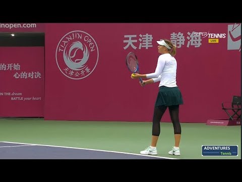 Sharapova vs Shuai Peng - Tianjin Open 2017 SF HD Highlights