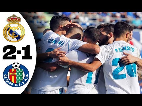 Real madrid vs Getafe 2-1 - All Goals & Highlights (10/14/2017)