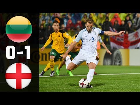 Lithuania vs England 0-1 ● Goals & Highlights Goles y Resumen ● 08 October 2017