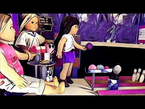 DIY American Girl Doll Bowling Alley