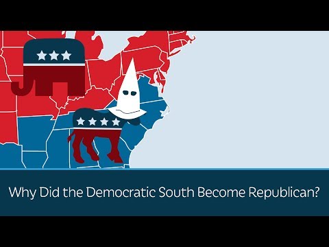 Why Did the Democratic South Become Republican?