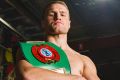 Canberra boxer Dave Toussaint has a new belt.