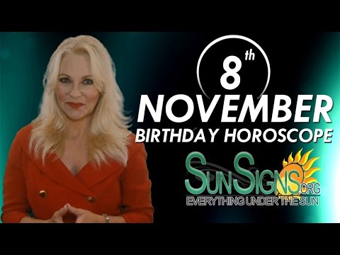 Birthday November 8th Horoscope Personality Zodiac Sign Scorpio Astrology