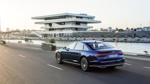 2018 Audi A8.