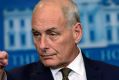 White House Chief of Staff John Kelly calls on a reporter during the daily briefing at the White House in Washington.