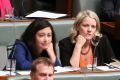 Labor MP Clare O'Neil (right), with colleague Terri Butler in question time. She says she has been ignored by men in ...