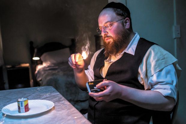 Menashe Lustig in Joshua Z. Weinstein’s film <i>Menashe</i>