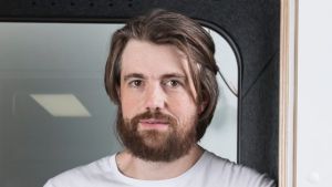 Atlassian's Mike Cannon Brookes in their George Street Offices, Sydney - Monday 28th August 2017 AFR photo Louie Douvis .