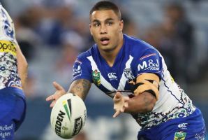 Staying put: Michael Lichaa is staying at the Bulldogs.