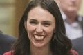 Prime Minister-elect Jacinda Ardern arrives at her media conference after it was announced Winston Peters was forming a ...
