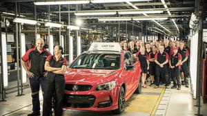 Holden closed its Australian factory after building its final car.