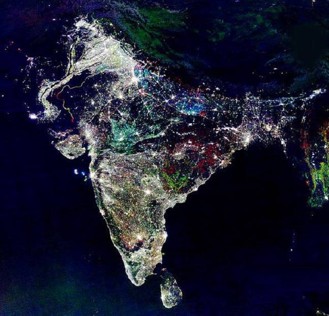 Why is this 'photo by NASA' so popular in India?