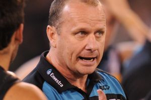 Port's coach Ken Hinkley