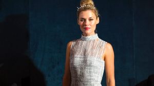 Rachael Taylor, at the Caulfield Cup on Saturday, said she was "empowered" by women speaking out about sexual abuse in ...