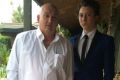 Greg Mitchem and his son Harley. Greg was killed on Friday night after striking his head after a brawl outside a pub in ...