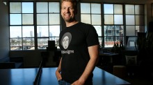 99designs chief executive Patrick Llewellyn is bringing the company back to Melbourne.