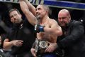 Chance for more gold: Robert Whittaker in July after defeating Yoel Romero for the UFC interim middleweight title.