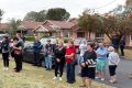 The home search has taken this buyer well out of her comfort zone.The auction of 47 Wilga Street, Concord West.