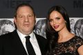 Harvey Weinstein with wife Georgina Chapman in 2012.