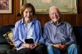 Former US president Jimmy Carter and Rosalynn Carter, at home in Plains, Georgia.