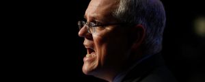 Treasurer Scott Morrison has grasped that the moment of reckoning has arrived.