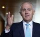 Prime Minister Malcolm Turnbull addresses the media during a doorstop interview at Parliament House in Canberra on ...