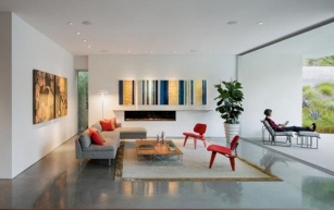 Residencia Contemporanea y Minimalista en Beverly Hills