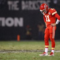 The Kansas City Chiefs were the last undefeated team standing in the NFL before their loss to the Oakland Raiders Thursday night. Mike Pesca argues that parity in the NFL presents a problem. (Ezra Shaw/Getty Images)